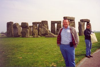 Ron at Stonehenge