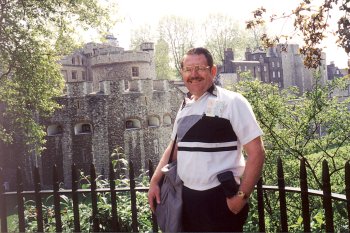 On the North side of the Tower of London