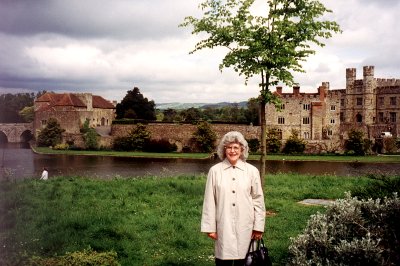 Mary Jo at Leeds Castle