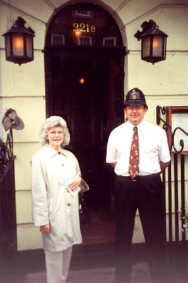 221b Baker street, London, england