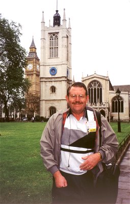 Ron at Winchestor Cathedral
